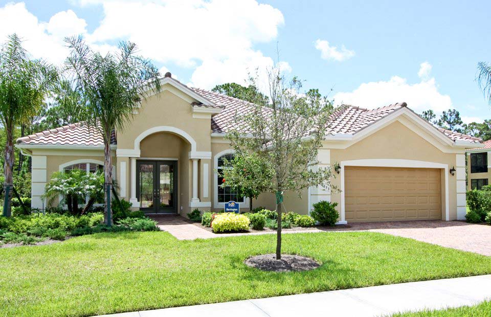 Barrington Model Home in Somerset at The Plantation, Fort Myers by Pulte
